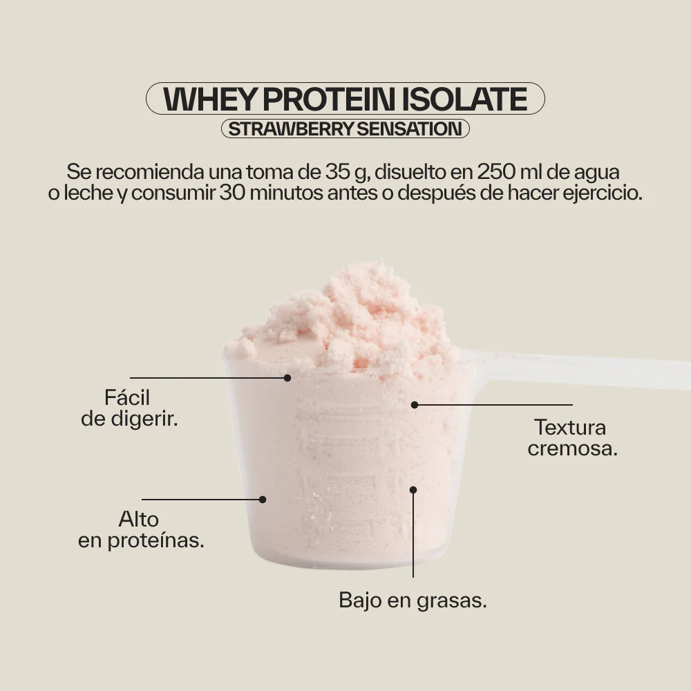 Whey Protein Isolate Strawberry Sensation - Image 4